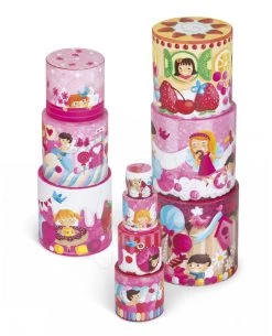 Janod Faltbare Pyramide Lebkuchenhaus Rund 10 Teile Ab 12 Monaten