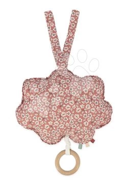 Textile Spielschrank - Wolke Little Rabbit Musical Fabric Box Petites Chansons Kaloo Mit Holzring Orange Ab 0 Monaten K210002