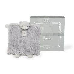 Plüschpuppe - Teddybär Perle Doudou Kaloo 20 Cm In Der Geschenkbox Grau Ab 0 Monaten