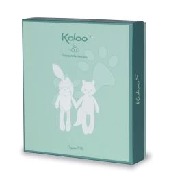 Kuschel-Plüschhase Justin Rabbit Triangle Doudou Fripons Kaloo Aus Feinem Stoff 20 Cm Im Geschenkkarton Ab 0 Monaten