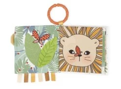 Buch Aus Textil Löw The Curious Lion Activity Book Kaloo Mit Einem Ring Für Die Kliensten Ab 0 Monaten