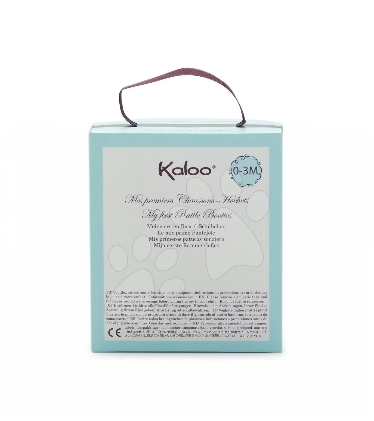 Plüschhausschuhe Esel Les Amis Kaloo Aus Feinem Plüsch Creme-grau Ab 0 Monaten – Bild 4