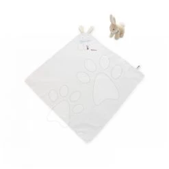 Häschen Zum Kuscheln Les Amis Doudou Kaloo Mit Ohren Aus Feinem Weichem Stoff Und Häschen Für Die Kleinsten Weiß-creme