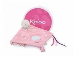 Plüschvogel Petite Rose-Sweet Activity Doudou Kaloo 20 Cm Mit Schnullerclip Im Geschenkkarton Für Die Kleinsten