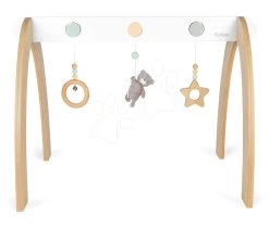 Holz-Spielbogen Und Teddybär My Activity Gym Home Kaloo Mit Rassel Und Stern 65 * 45 Cm Von 0-10 Monaten