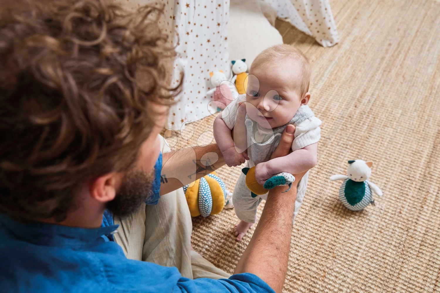 Plüsch- Rassel Maracas Für Die Entwicklung Der Sinne Des Babys Stimuli Kaloo Gelb 14 Cm Ab 0 Monate K971603 – Bild 9