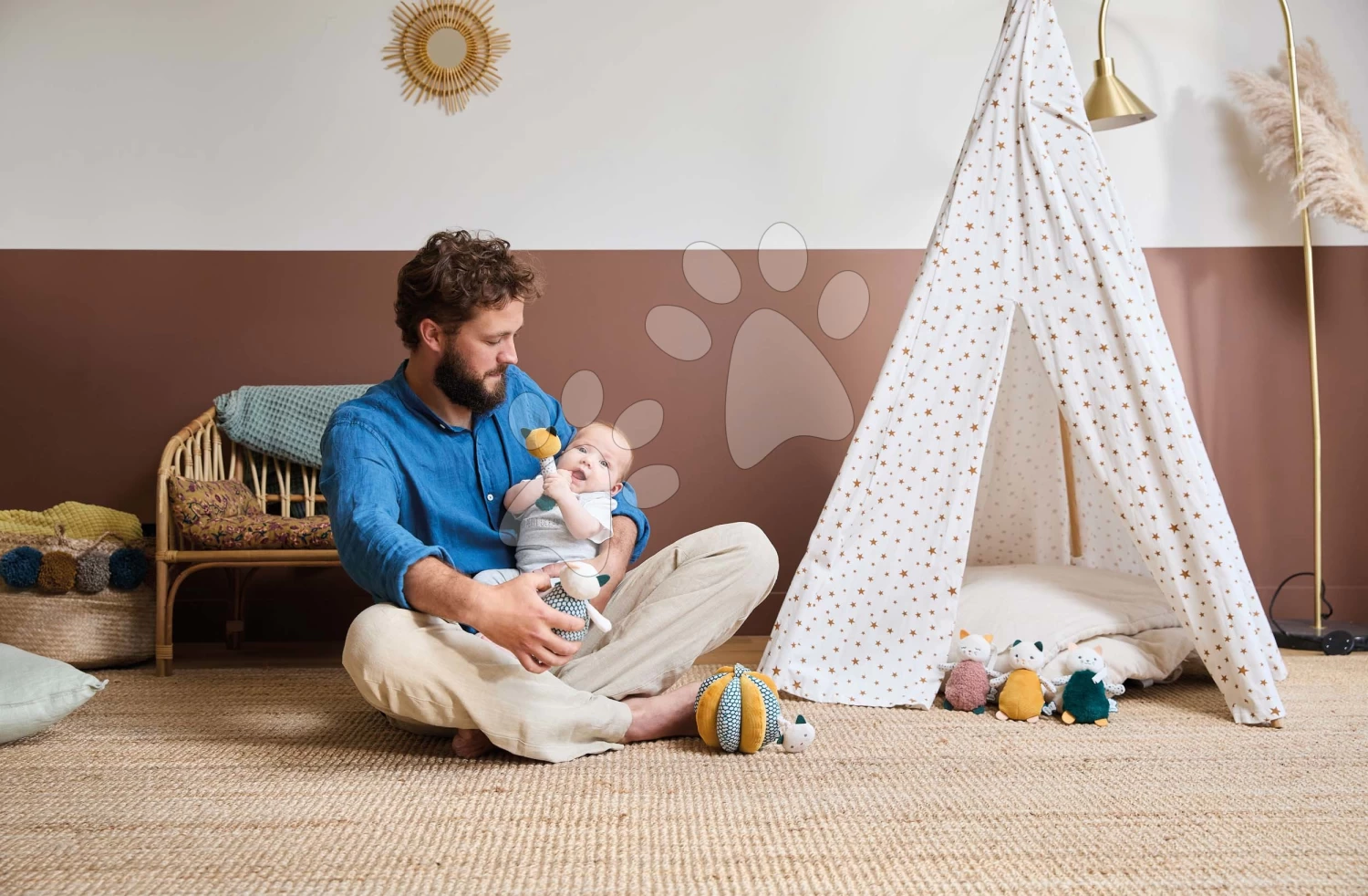 Plüsch- Rassel Maracas Für Die Entwicklung Der Sinne Des Babys Stimuli Kaloo Gelb 14 Cm Ab 0 Monate K971603 – Bild 12