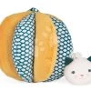 Plüschball Mit Einer Katze Zur Entwicklung Der Feinmotorik Des Babys Hand-grip Ball Stimuli Kaloo Gelb 13 Cm Ab 0 Monate K971601