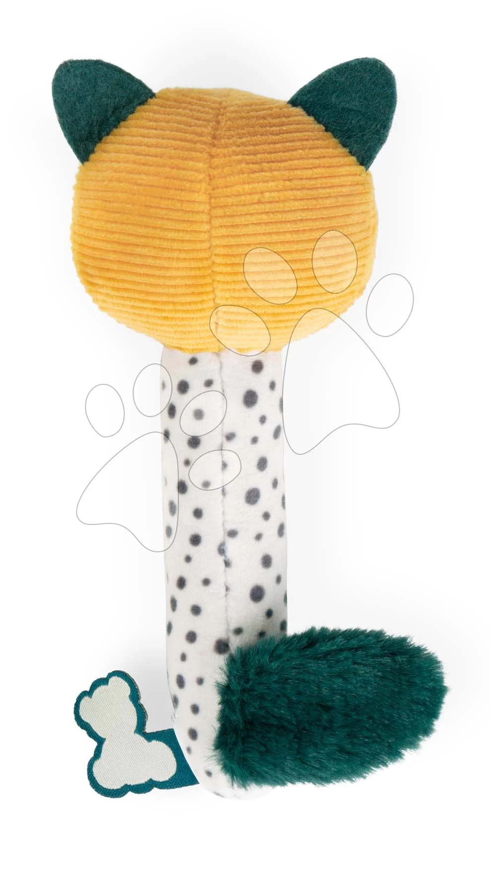 Plüsch- Rassel Maracas Für Die Entwicklung Der Sinne Des Babys Stimuli Kaloo Gelb 14 Cm Ab 0 Monate K971603