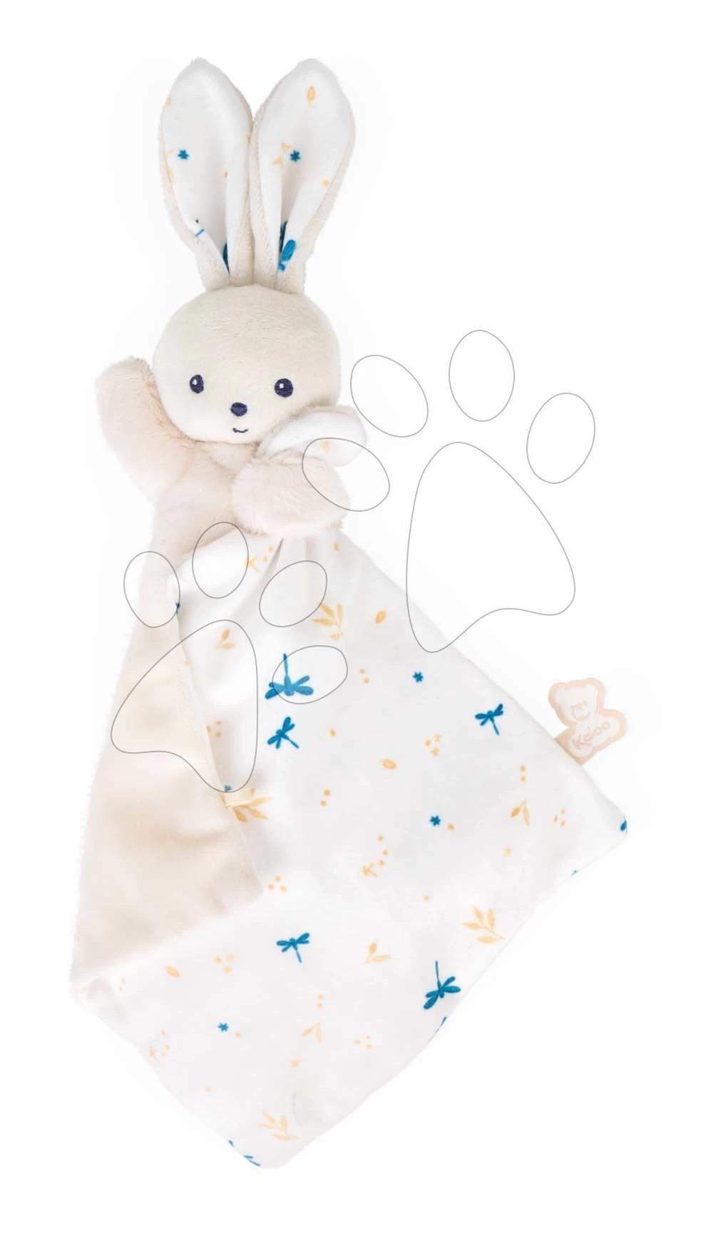 Plüschhase Zum Kuscheln Rabbit Carré Doudou Kaloo Weiß 14 Cm Aus Weichem Material In Geschenkverpackung Ab 0 Monaten K972000 – Bild 2