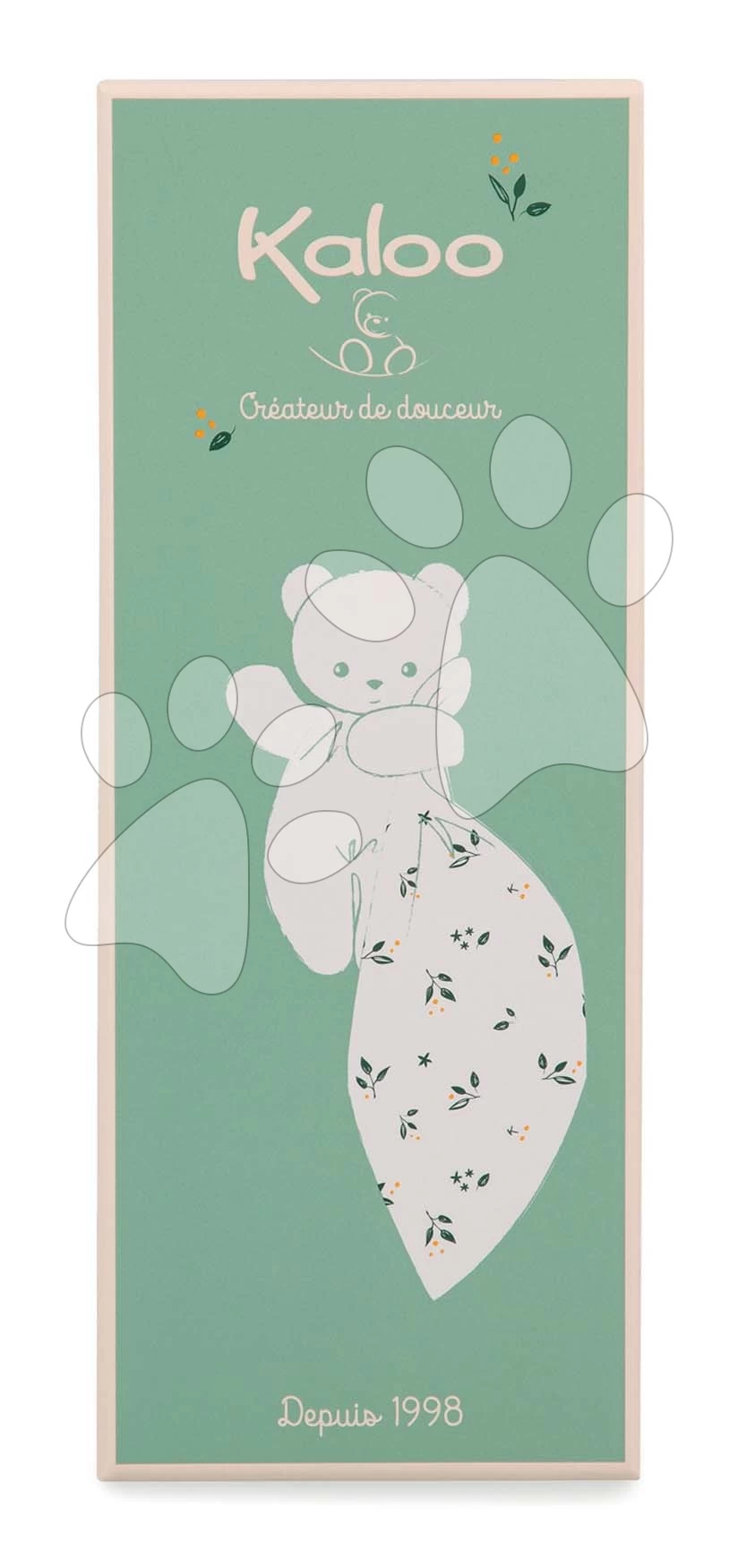 Plüschhase Zum Kuscheln Rabbit Carré Doudou Kaloo Weiß 14 Cm Aus Weichem Material In Geschenkverpackung Ab 0 Monaten K972000 – Bild 6