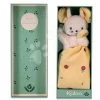 Plüschmaus Zum Kuscheln Mouse Carré Doudou Kaloo Creme 14 Cm Aus Weichem Stoff In Geschenkverpackung Ab 0 Monate K972003 K972003