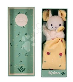 Plüschmaus Zum Kuscheln Mouse Carré Doudou Kaloo Creme 14 Cm Aus Weichem Stoff In Geschenkverpackung Ab 0 Monate K972003 K972003