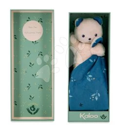 Teddybär Zum Kuscheln Bear Carré Doudou Kaloo Blau 14 Cm Aus Weichem Material In Geschenkverpackung Ab 0 Monaten K972004