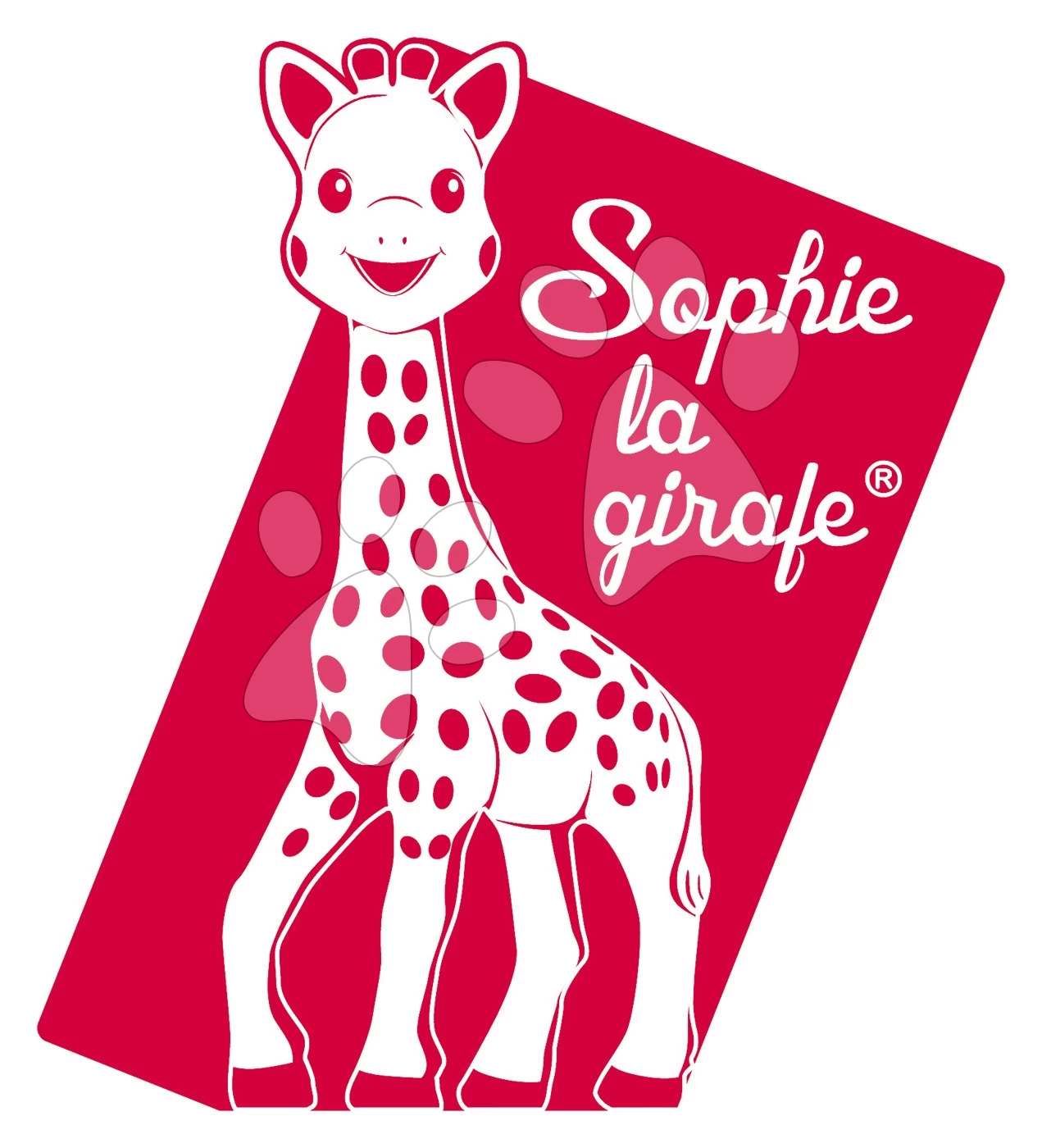 Holzbuchstabe S Sophie The Giraffe Janod Klebebuchstabe 7 Cm Beige/rot Ab 3 Jahren