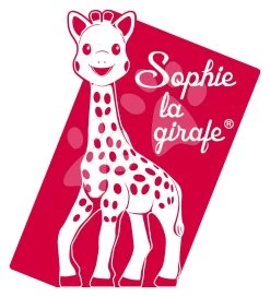 Holzbuchstabe O Sophie The Giraffe Janod Klebebuchstabe 7 Cm Türkis/pink Ab 3 Jahren