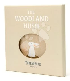 Buch Aus Textil Woodland Hush Rag Book ThreaBear Mit 12 Waldtieren 100% Feine Baumwolle Im Geschenkkarton Ab 0 Monaten
